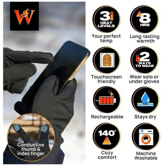 Weston Heated Glove Liners - Picture 7 of 7